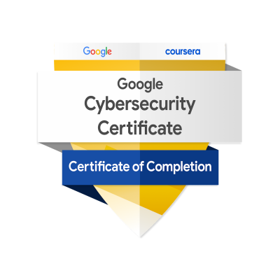 Google Cybersecurity Professional Certificate Badge