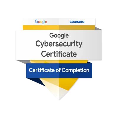 Google Cybersecurity Professional Certificate badge
